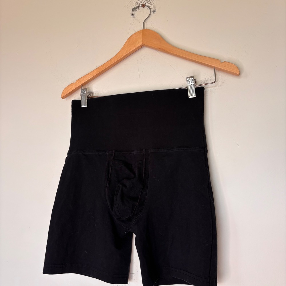 Spanx MENS Ultra Sculpt Black compression shorts Size Small